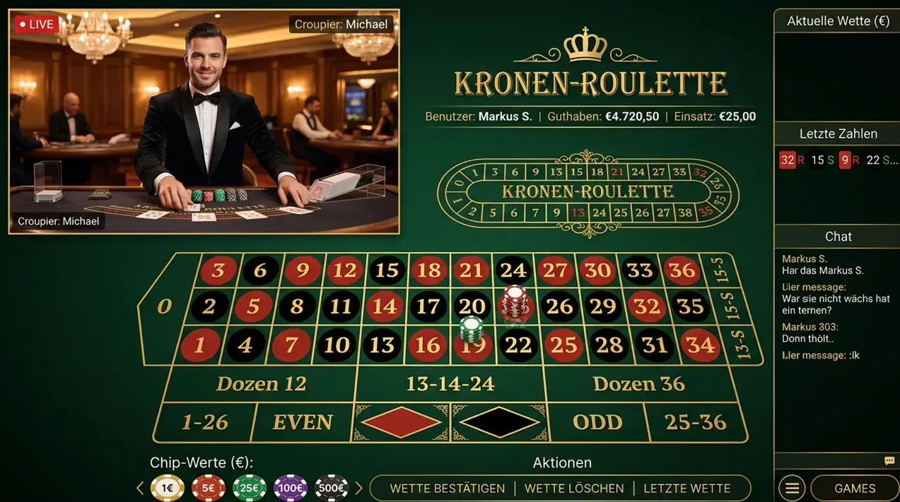 Live Casino im LolaJack