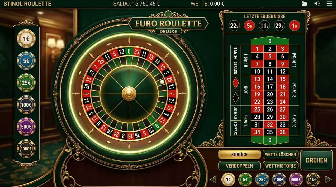 Tischspiele im LolaJack